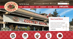 Desktop Screenshot of countrygrocer.com